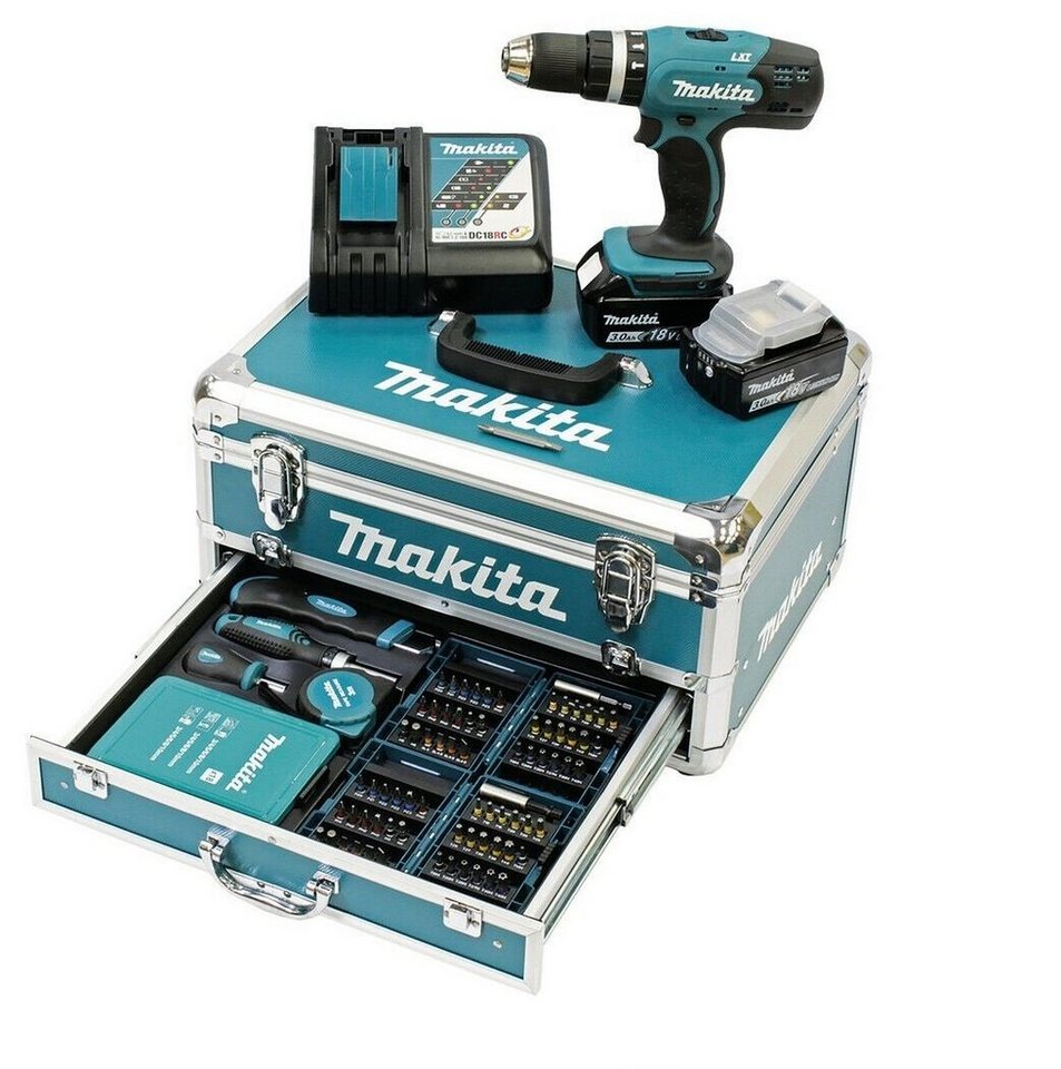 Makita DHP453RFX2 Akku-Schlagbohrschrauber